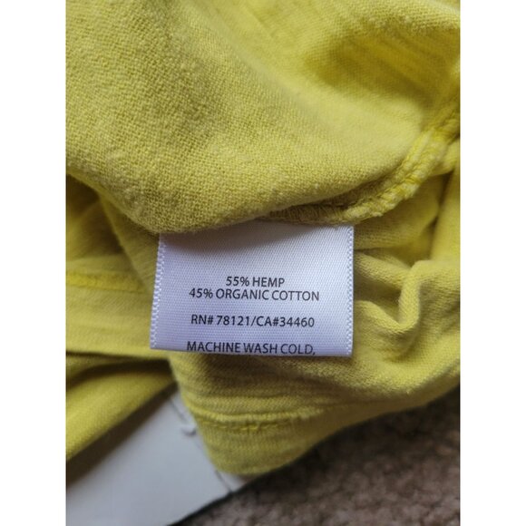 Eileen Fisher Yellow Midi Dress - Picture 9 of 9